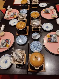 Traditional breakfast in ryokan