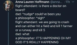 why are 5 farmers on a runway