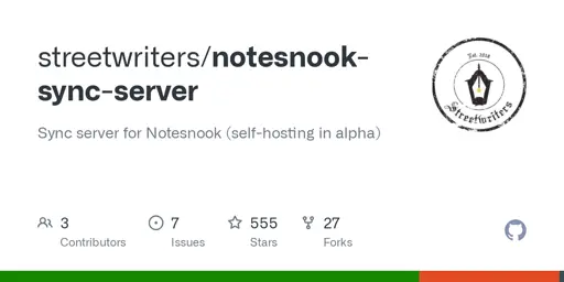 GitHub - streetwriters/notesnook-sync-server: Sync server for Notesnook (self-hosting in alpha)