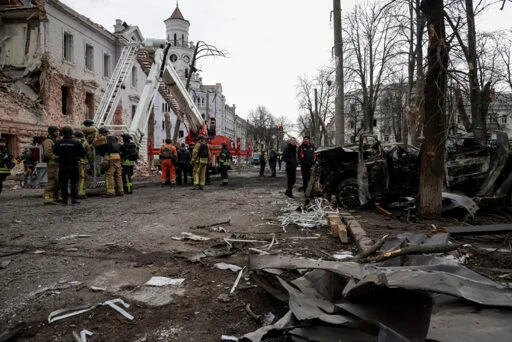 Russian strikes kill more than 30 in Ukrainian city of Sumy during Palm Sunday celebrations
