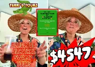 TikToker Creates Fake 'Alligator Alcatraz' Tour Company That Redirects MAGA Supporters to Migrant Aid Resources