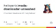 I made a FOSS video, audio and live stream downloader extension for browsers!