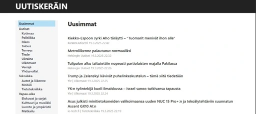 Linkkivero saapui Suomeen - Kopiosto ajoi uutiskeräimen sulkemaan ovensa