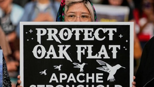 The Supreme Court rejects a plea to block a copper mine on land in Arizona that's sacred to Apaches