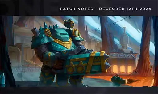 OPR News | Patch Notes - December 12th 2024: Dec 12, 2024