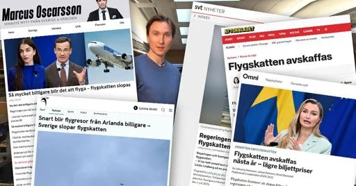 Flygskatten tas bort – då blir resor från Arlanda billigare, eller?