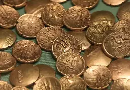 61 Celtic gold coins of the 1st century A.D