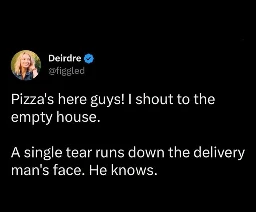 I knew it!