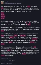 On the name of LInux