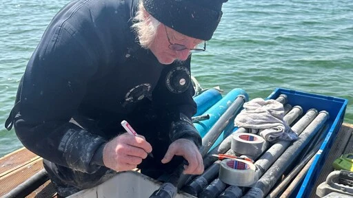 Bohrungen nach historischen Pflanzenpollen im Bodensee