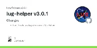 Release - lug-helper v3.0.1