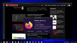 Screenshot of the Mozilla Firefox 136 web browser showing the 9to5linux.com website and the About Mozilla Firefox dialog.