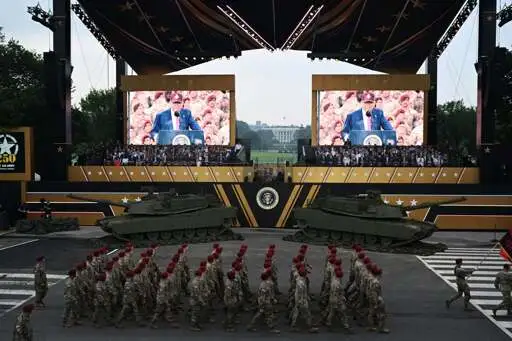Trump’s military parade was more of a kitsch day out than a dictator’s display