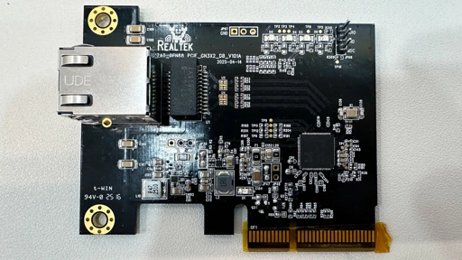 Realtek's $10 tiny 10GbE network adapter is coming to motherboards later this year