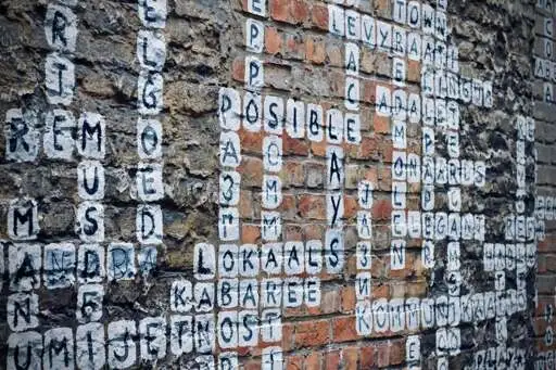 Latinocyrillic crosswords