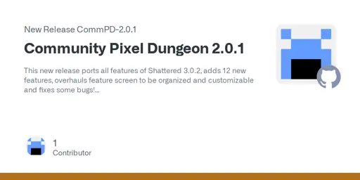 Release Community Pixel Dungeon 2.0.1 · TrashboxBobylev/Community-Pixel-Dungeon