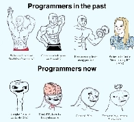 Programmers then and now