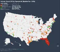 National Map of State and Local Agencies Acting as Immigration Enforcement Agents.