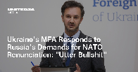 Ukraine’s MFA Responds to Russia’s Demands for NATO Renunciation: “Utter Bullshit”