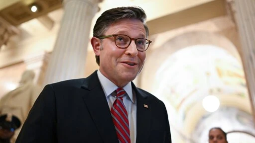 Mike Johnson Insists It's 'Moral' to Throw People Off Medicaid