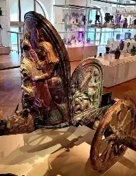 Etruscan war chariot, bronze, Italy, 6th century BCE