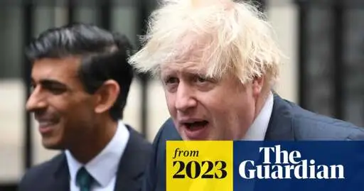 Sunak approves Boris Johnson honours list including aides linked to Partygate
