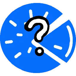 the piefed logo with a question mark drawn on top of it
