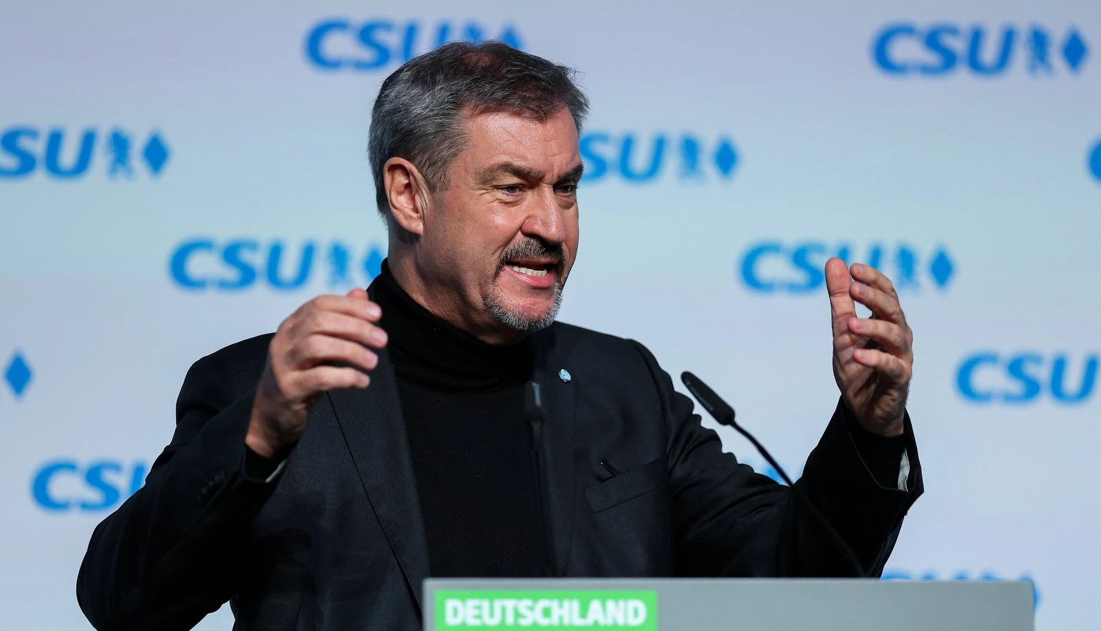 "Zu weichgespült und woke": Söder schließt Koalition mit CDU aus