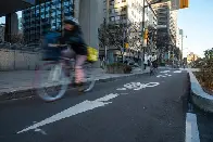 Toronto protesters demand engineering firm cancel bike lane removal contract with Ontario