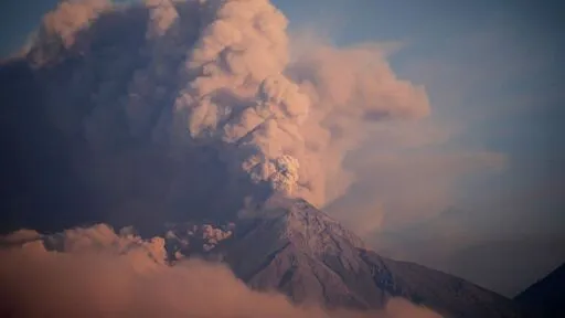 Guatemala's Fuego volcano erupts