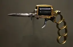 'Apache' revolver used by French gangsters, pre-WW1