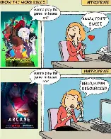 Arcane is cinema but LoL is not