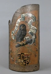 Painted tournament shield, Germany, ~1500 AD