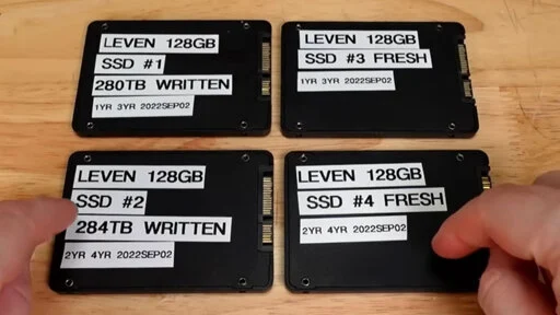 Unpowered SSD endurance investigation finds severe data loss and performance issues