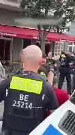 Police brutality in Berlin against pro-Palestinian protestors