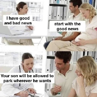 Bad news only