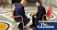 Trump says he fears Putin ‘may be tapping me along’ after Zelenskyy meeting