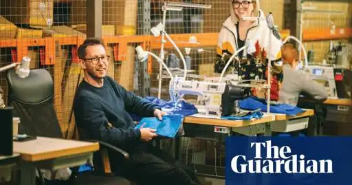 ‘Small and mighty, that’s what we are’: the team turning discarded tents into bags