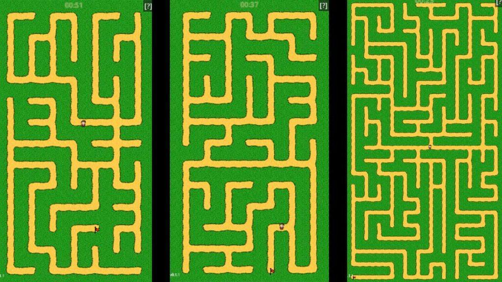 Minute Maze, quanti labirinti superi in un minuto?