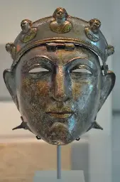 Roman cavalry mask found in the Netherlands, 1st century AD