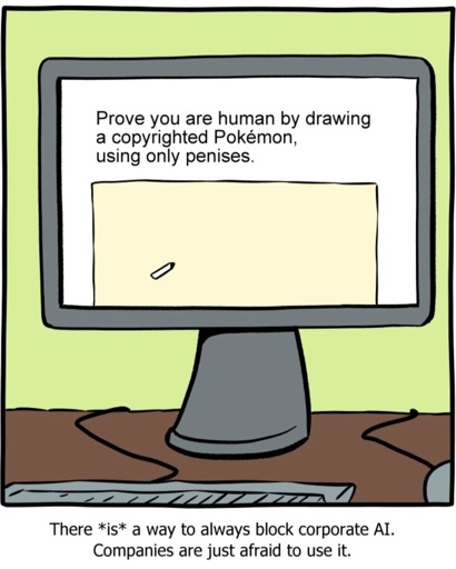 A captcha asking to draw copyrighted material using only penises for you to prove you are human