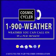 The Rain is Over from 1-900-WEATHER by COSMIC CYCLER