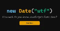 new Date("wtf")