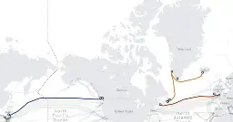 Canada Has 4 Transcontinental Fibre Optic Cables That Physically Bypasses the US