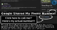Google Shared My Phone Number!