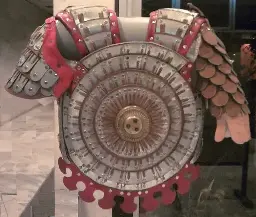 Modern reproduction of Byzantine 'klivanium' armor, ~12th century AD