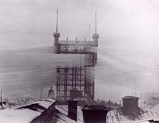 Spiderman Immobilizes a Rampaging Swedish Skyscraper (1890)