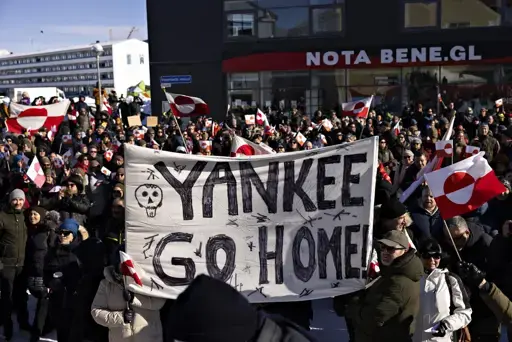 Greenlanders Demonstrate Outside The US Consulate To Reject Annexation - teleSUR English