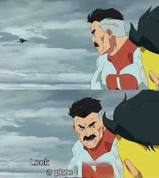 Look a plane