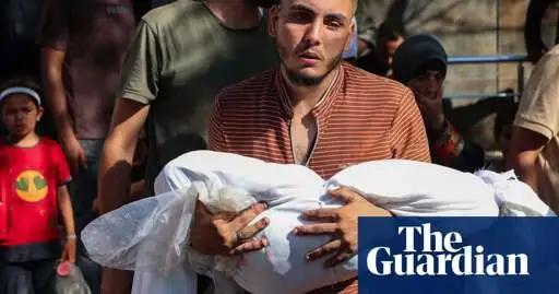 Witnesses describe grim aftermath of Israeli strike on busy Gaza cafe